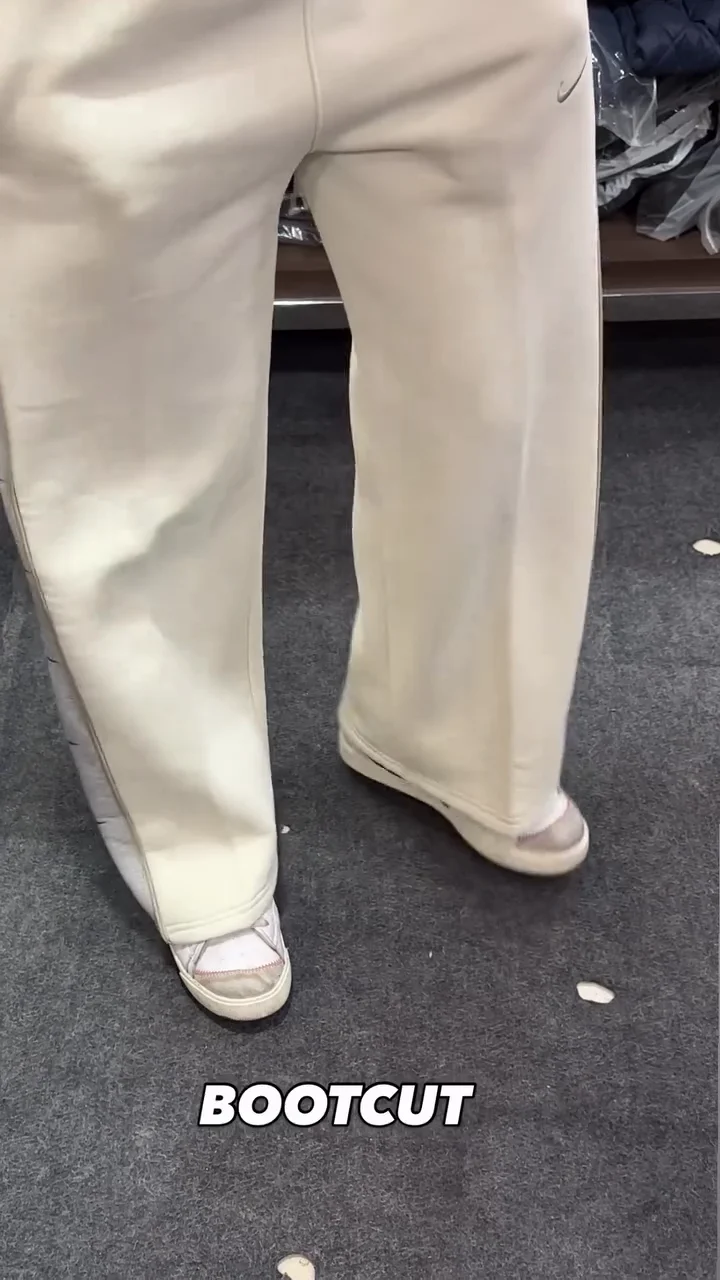 Image: Cream Bootcut Pants