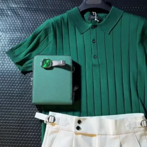 Green Polo with White Trousers Set (Copy) (Copy) (Copy) (Copy)